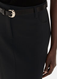 Abigail Tailored Midi Skirt